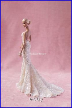 Miniature Doll Dress fits for 12 Inch Fashion Royalty Poppy Parker Doll Clothes