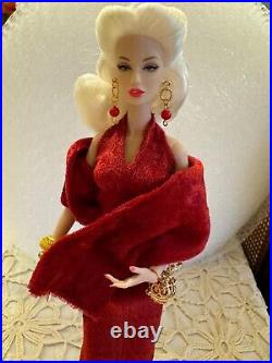 Monogram Fashion Royalty Platinum Blonde doll used in great condition