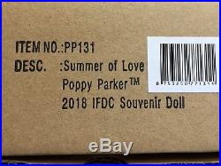 NRFB Poppy Parker IFDC 2018 Souvenir Doll Summer Of Love LE 500