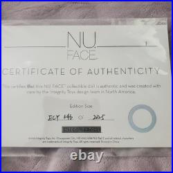 NUDE Integrity Toys Fashion Royalty Eye Candy Rayna Ahmadi Doll Stand/COA/Box