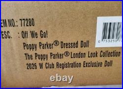 NUDE New Integrity Toys Poppy Parker Off We Go! London Look Fashion Doll
