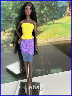 NUDE OOAK Nadja Rhymes Polarity Doll Fashion Royalty Integrity Toys AA