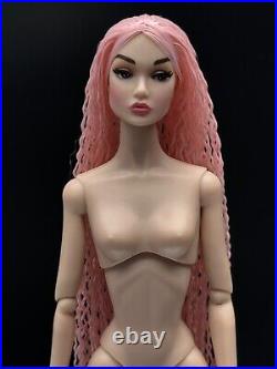NUDE Poppy Parker- Pretty Pink Rerooted (Pink)Integrity Toys NuF Fashion Royalty