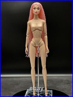 NUDE Poppy Parker- Pretty Pink Rerooted (Pink)Integrity Toys NuF Fashion Royalty