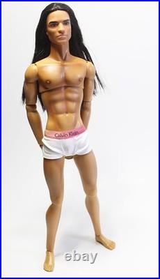 OOAK Custom Integrity Fashion Royalty Homme Doll Repaint-Hispanic Latino Ken
