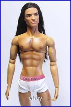 OOAK Custom Integrity Fashion Royalty Homme Doll Repaint-Hispanic Latino Ken