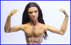 OOAK Custom Integrity Fashion Royalty Homme Doll Repaint-Hispanic Latino Ken