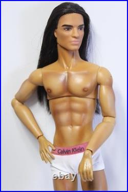 OOAK Custom Integrity Fashion Royalty Homme Doll Repaint-Hispanic Latino Ken