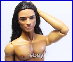 OOAK Custom Integrity Fashion Royalty Homme Doll Repaint-Hispanic Latino Ken