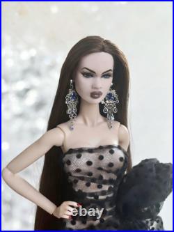 OOAK Custom Repaint Nadja Doll Head /Fashion Royalty Integrity Toys/ NuFace