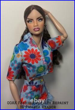 OOAK Fashion Royalty Doll Repaint By Artist Pamela Reasor