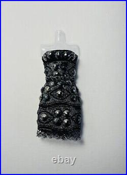 OOAK V. JOHN cocktail DRESS only. Fits FASHION ROYALTY NuFace Poppy? NO DOLL