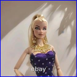 OOAK Veronique Fashion Royalty Repaint 12 Exquiste Work plus TD gown jewelery