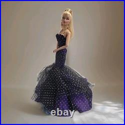 OOAK Veronique Fashion Royalty Repaint 12 Exquiste Work plus TD gown jewelery