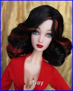 Ooak Obitsu type doll repaint same size as Barbie / Fashion royalty by Lolaxs