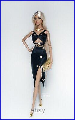 Perfectly Glam Black Kesenia Dress Set For FR Nu Face by Culte de Paris