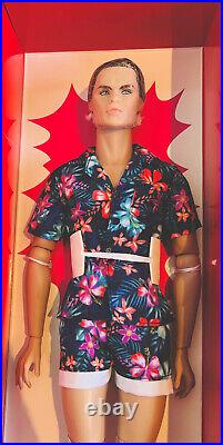 Poppy Parker BEACH Mystery Date Dressed Fashion Royalty MILO MALE DOLL only