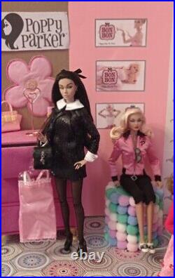 Poppy Parker (Barbie/Fashion Royalty) Hangout Parlor Diorama/Doll Room 12