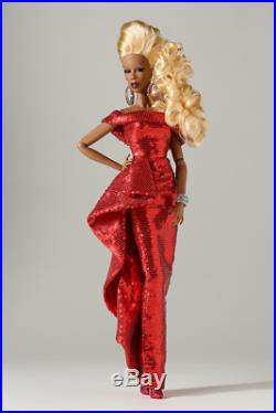 12.5" Integrity Toys~Red Realness RuPaul Nude Doll & Stand~LE 750~MIB 