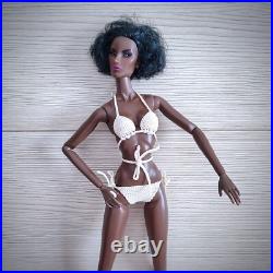 Swimwear for Fashion Royalty, Outfit 12 doll, FR outfit, Handmade doll swimsuit