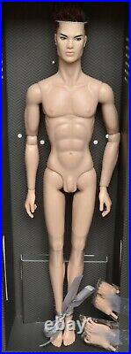 TENZIN DAHKLING Dressed To Chill 12 NUDE DOLL Monarchs Homme Fashion Royalty