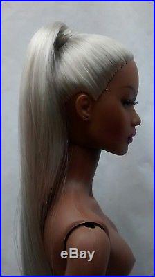 Vanity and Glamour Nadja Rhymes nude restyled ponytail Fashion Royalty Nu Face