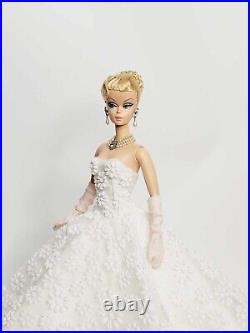 Wedding Dress new for dolls Fashion Royalty barbie model silk stone new123